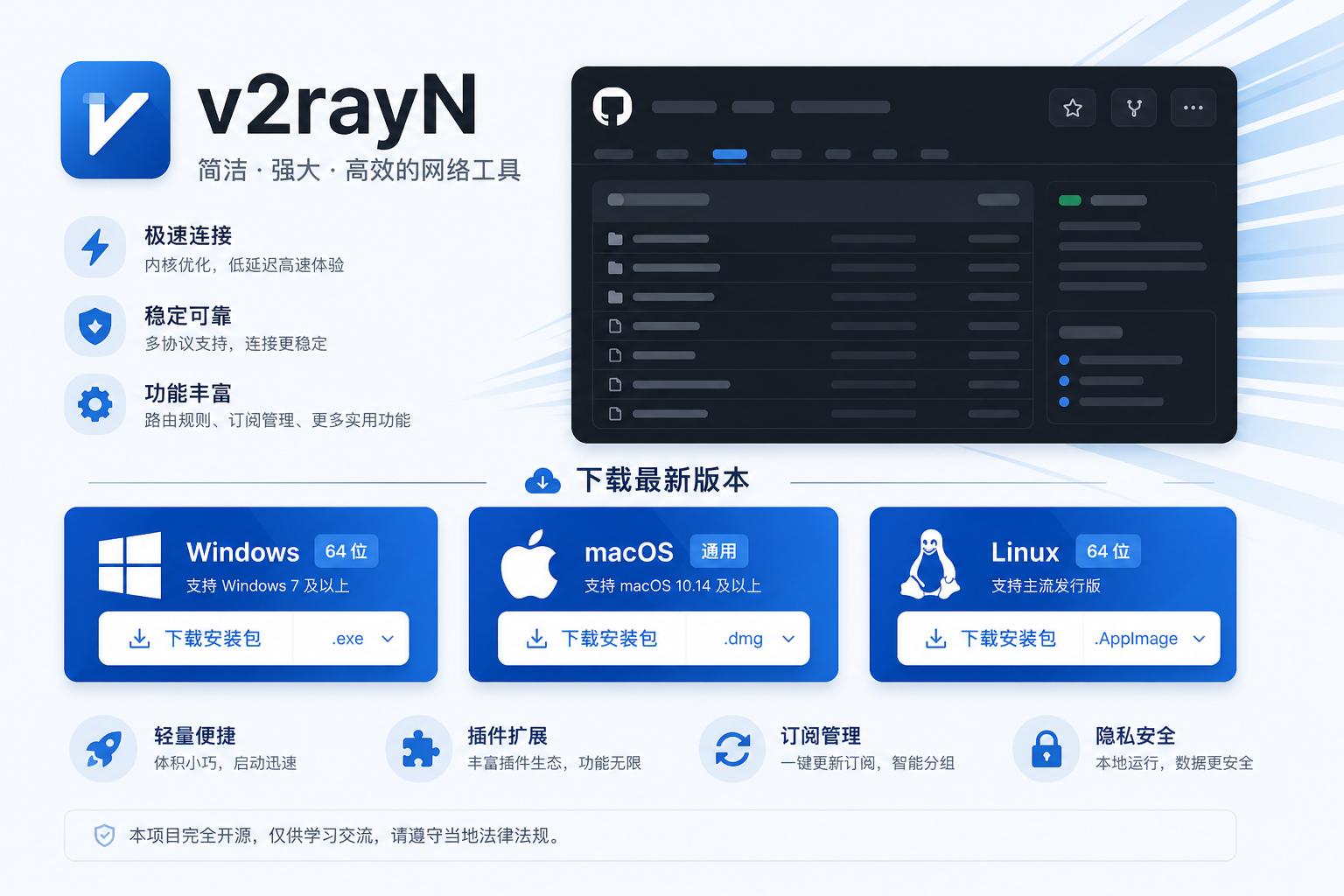 v2rayN 中文网视频教程封面